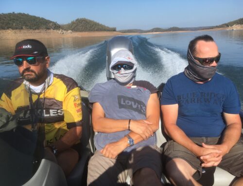 Session de pêche en Espagne avec Sylvestre, Franck et Olivier